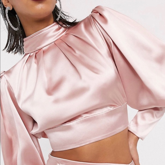 ASOS Tops - ASOS EDITION blousen sleeve top with open back